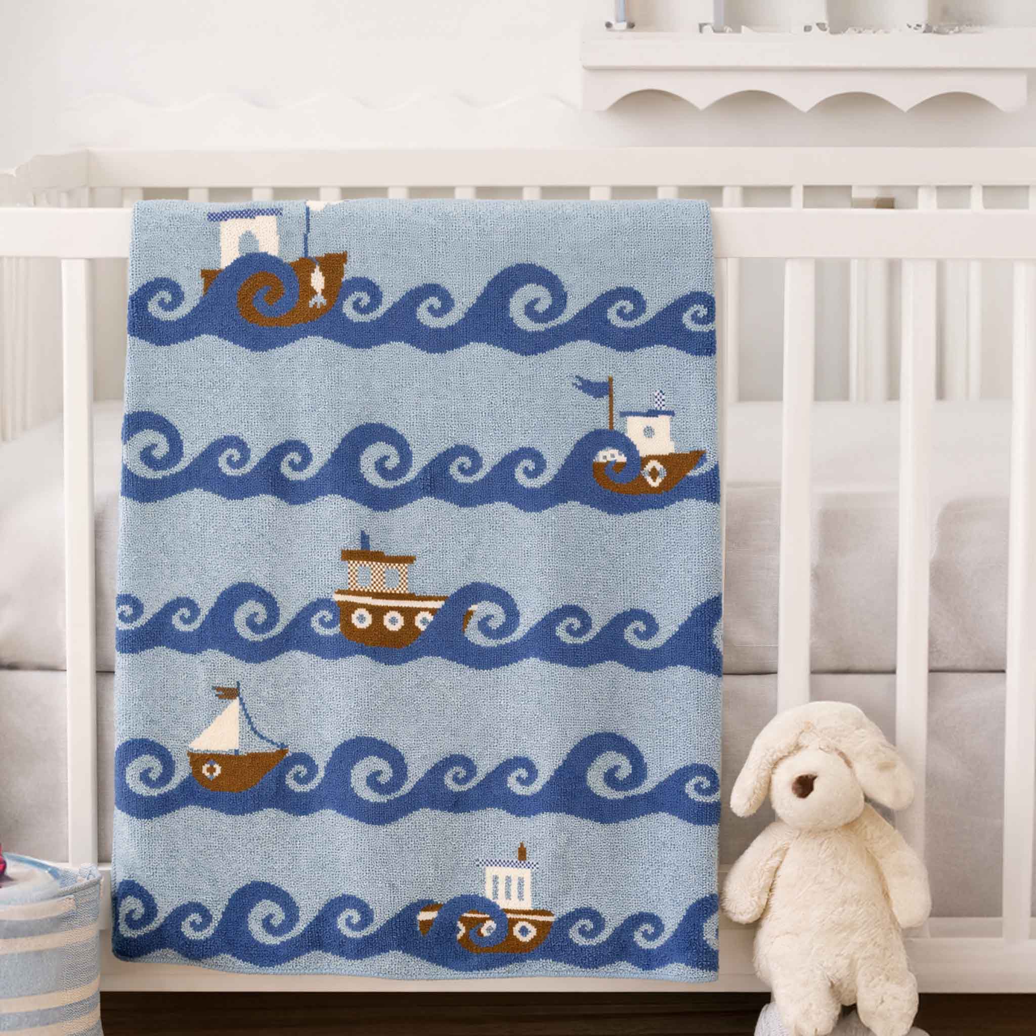 Baby Boats Blanket Sustainable