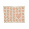 Baby Heart Stripe Personalized Blanket