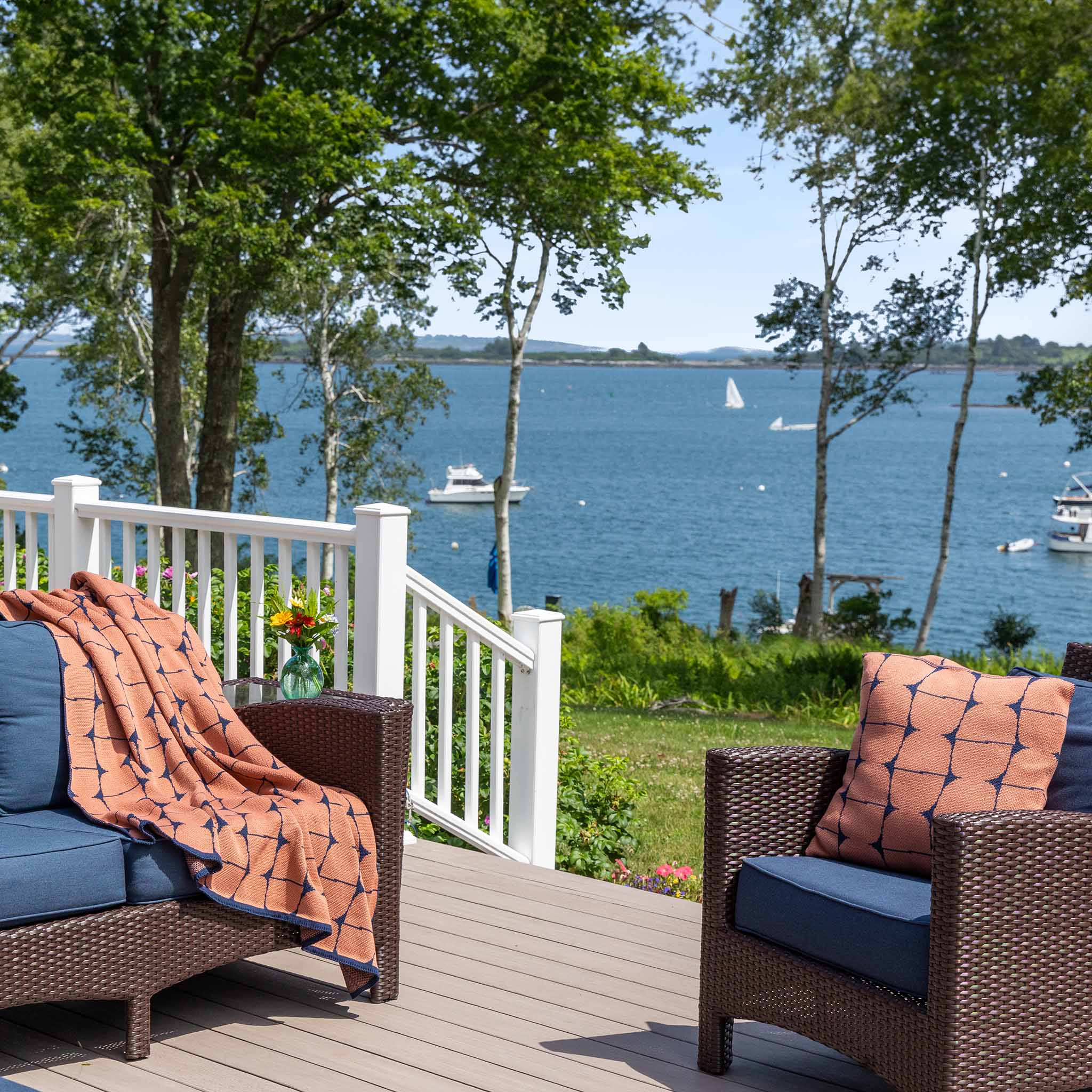 Indoor | Outdoor Sustainable Knit Pillow - Poly Kaarna by Petra Kaksonen