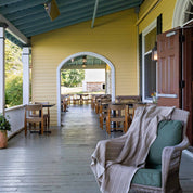 Indoor | Outdoor Sustainable Knit Chevron Throw Blanket - Poly Herringbone Edge