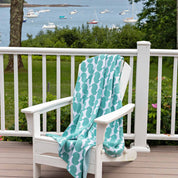 Indoor | Outdoor Sustainable Knit Throw Blanket - Poly Juki by Petra Kaksonen