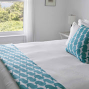 Indoor | Outdoor Sustainable Knit Throw Blanket - Poly Juki by Petra Kaksonen