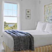 Textured Sustainable Knit Throw Blanket - Textured Ombre