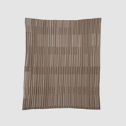 Cotton Sustainable Knit Striped Throw Blanket - Washed by Jill Malek