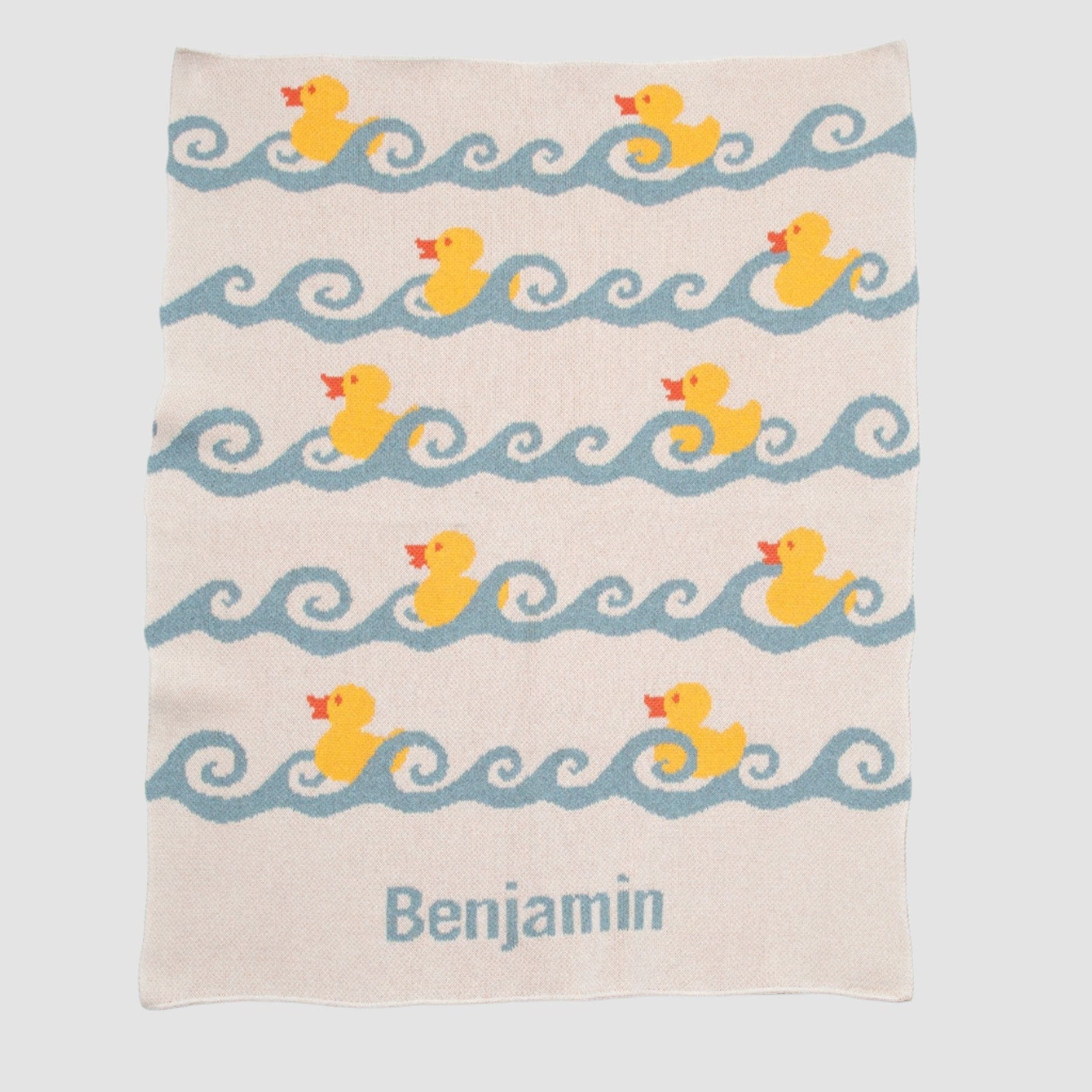 Baby Ducky Personalized Blanket CTM - BDK1