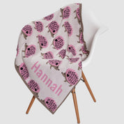 Baby Hedgehog Personalized Blanket CTM - BHG1