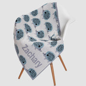Baby Hedgehog Personalized Blanket CTM - BHG2