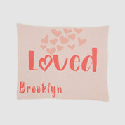 Baby Loved Personalized Blanket CTM - BLV1