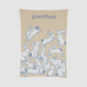 Baby Rabbits Personalized Blanket CTM - BBY2