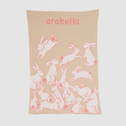 Baby Rabbits Personalized Blanket CTM - BBY3