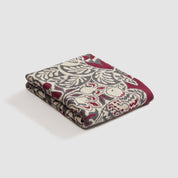 Dove and Rose Throw Blanket by William Morris BL01FWM - DR2