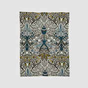 Dove and Rose Throw Blanket by William Morris BL01FWM - DR3