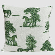 Equestrian Toile Pillow PLETL1