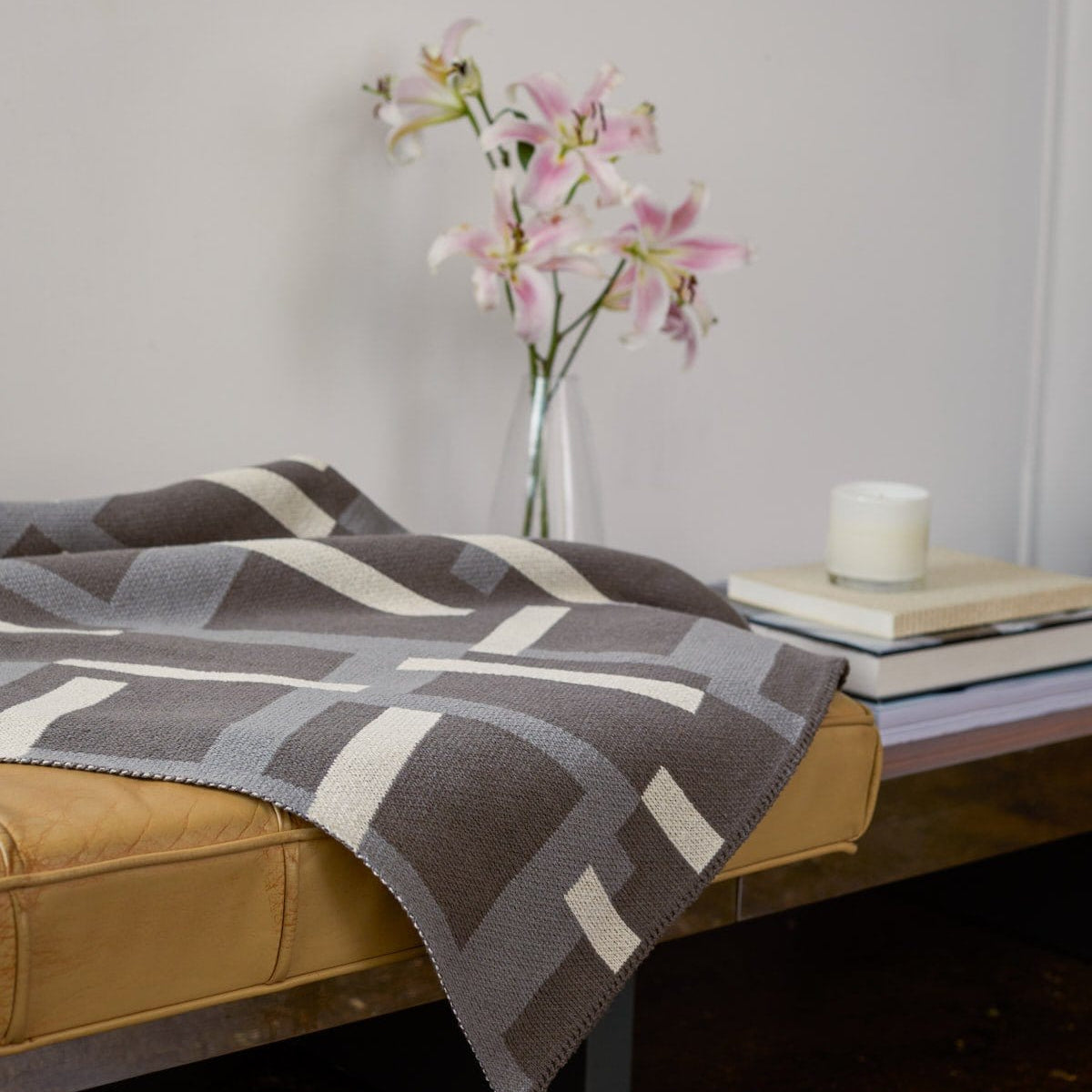 Level Throw Blanket by Kelly Harris Smith KHS - LV - ME