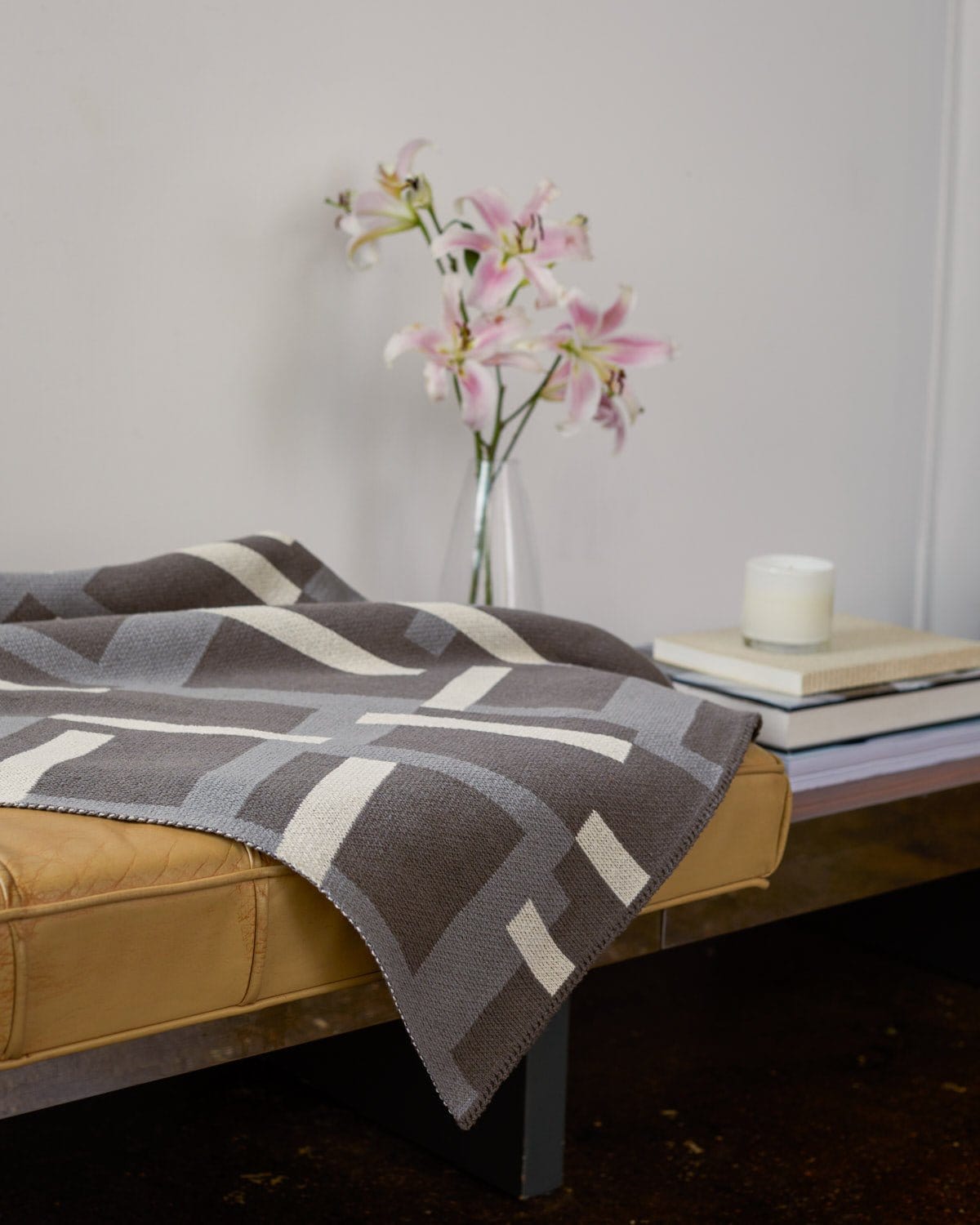 Level Throw Blanket by Kelly Harris Smith KHS - LV - ME