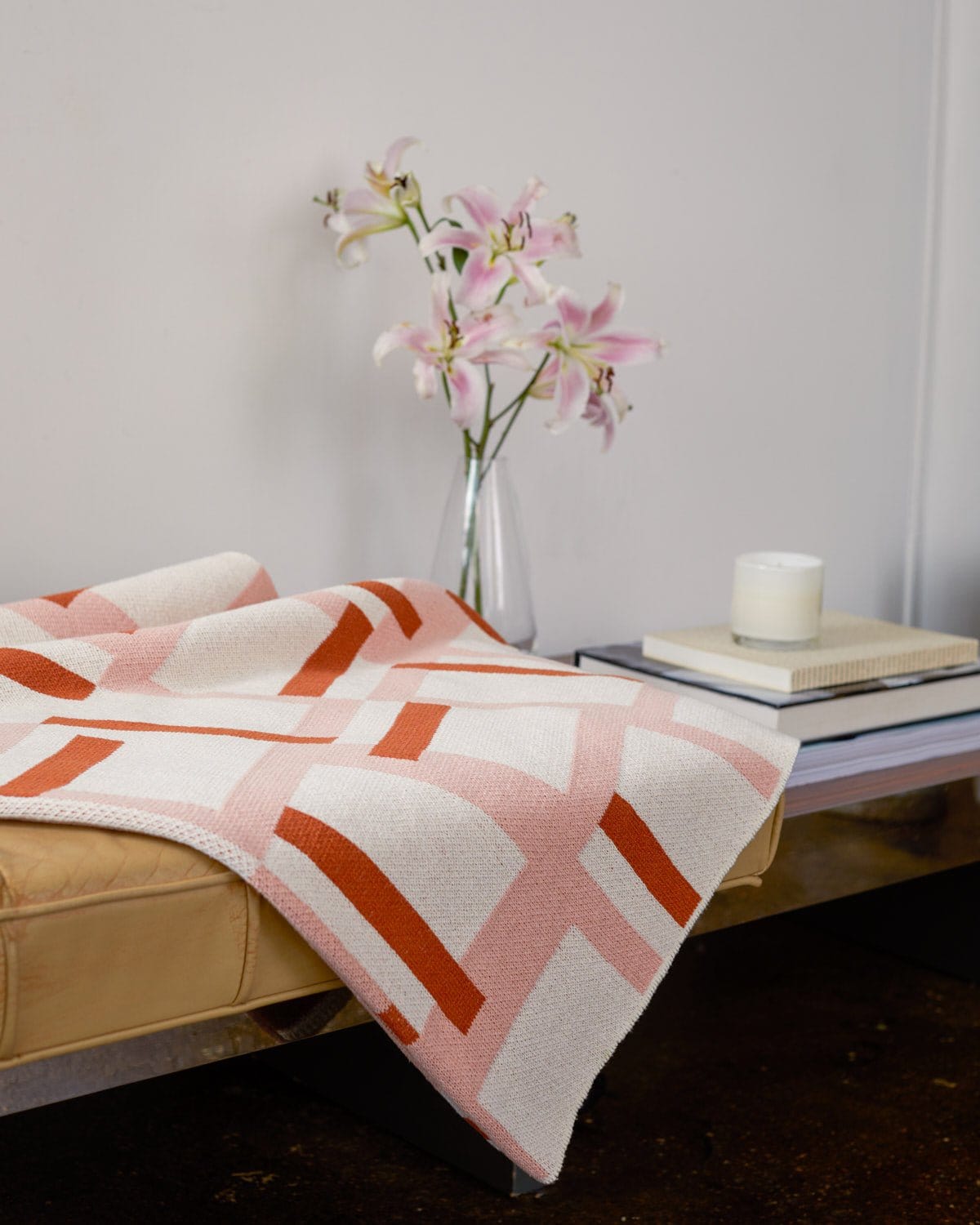 Level Throw Blanket by Kelly Harris Smith KHS - LV - ME