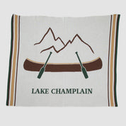 Personalized Canoe Throw Blanket CTM - CA
