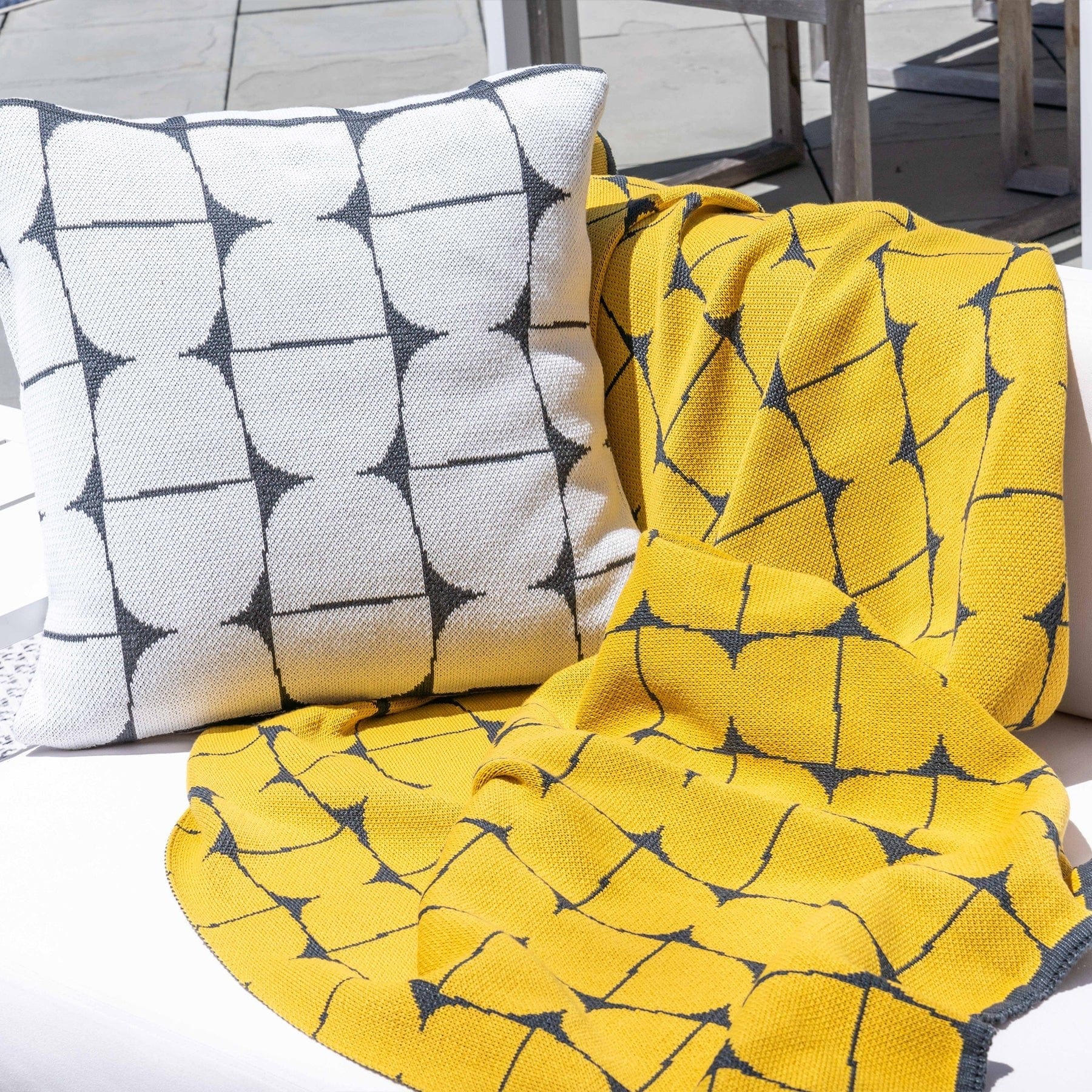 Poly Kaarna Throw Blanket by Petra Kaksonen POLY - PK - KA1