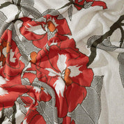 Prairie Rose Throw Blanket by Hannah Borger Overbeck BL01FHBO - PR1