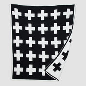 Swiss Cross Reversible Throw Blanket BL01SWC4