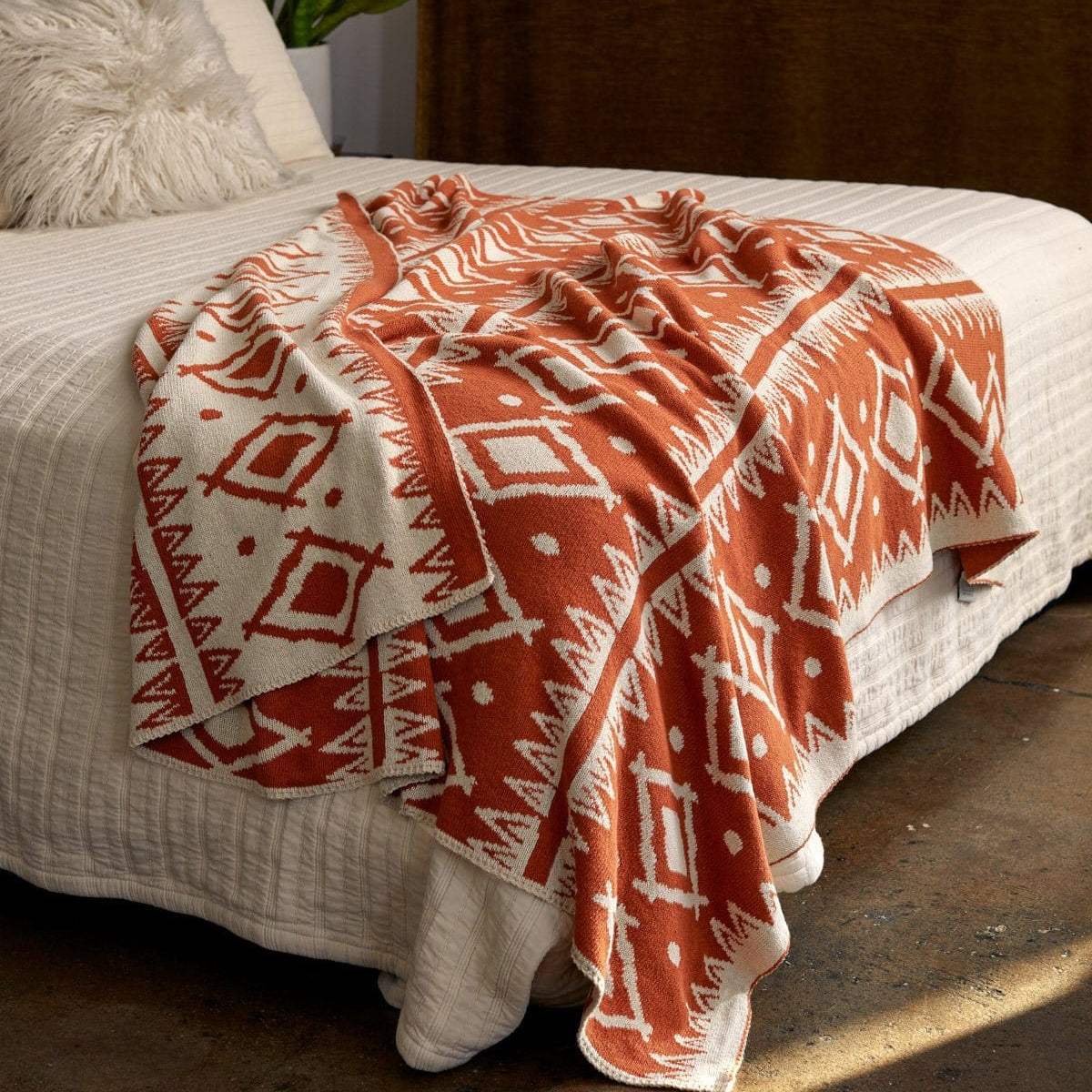 Zuni Reversible Throw Blanket BL02ZU1