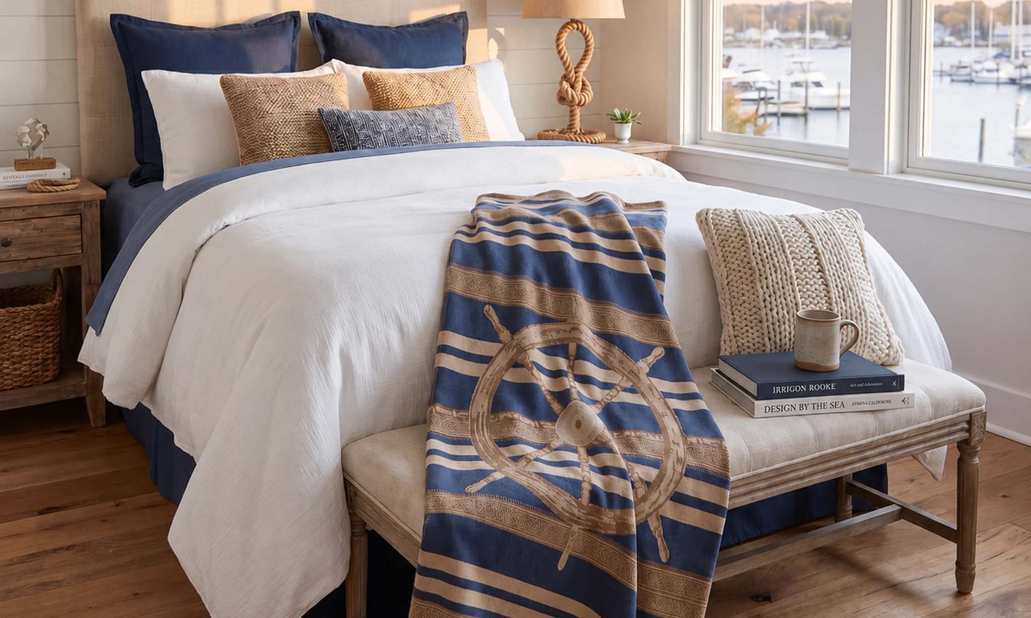Coastal Throw Blankets | Nautical | Beach - In2Green
