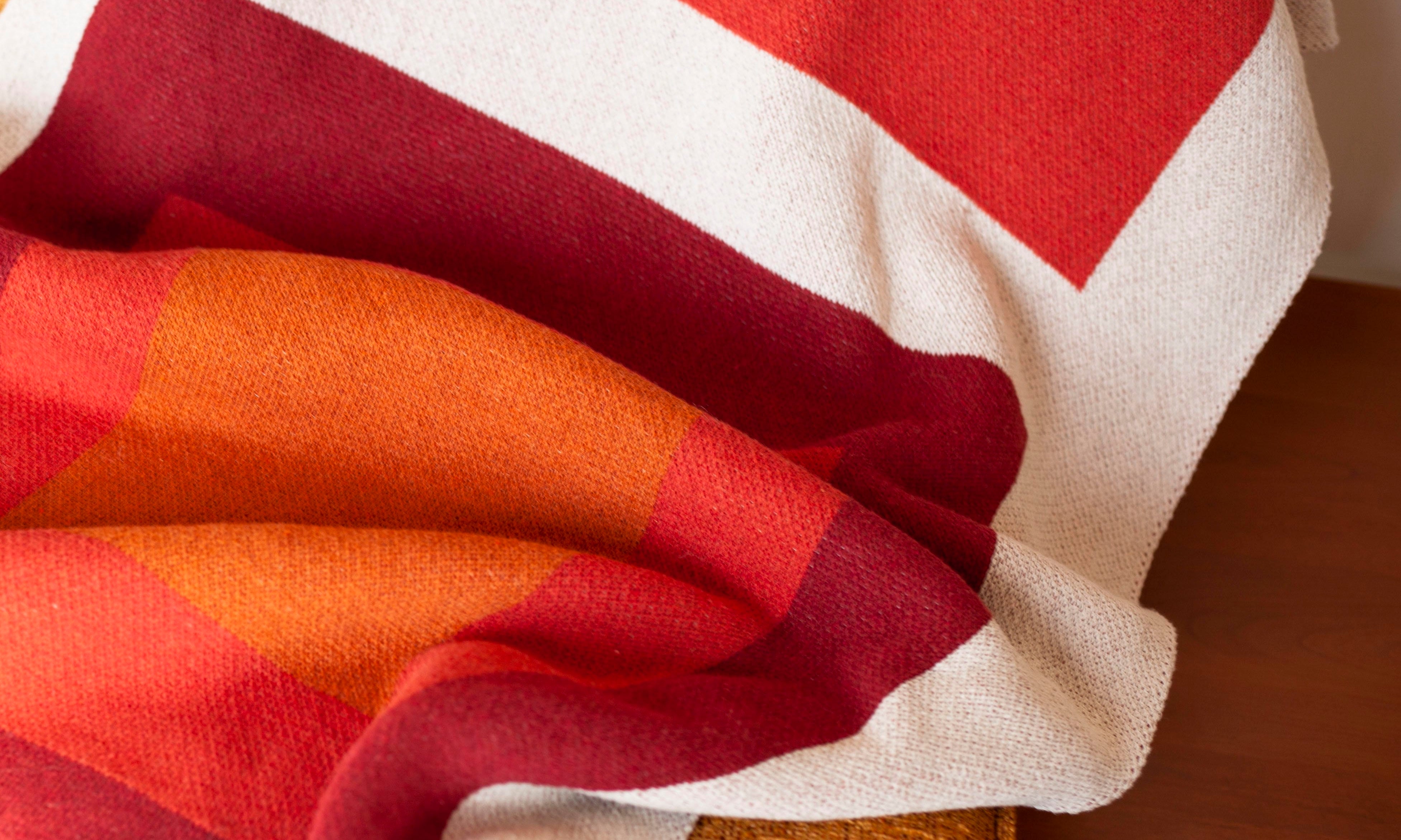 Red Throw Blanket - In2Green