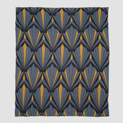 In2Green Eco Throw Cotton Sustainable Knit Throw Blanket - Art Deco Shells 601570193859 BL01CAD6