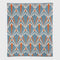 In2Green Eco Throw Cotton Sustainable Knit Throw Blanket - Art Deco Shells 601570193866 BL01CAD5