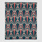 In2Green Eco Throw Cotton Sustainable Knit Throw Blanket - Art Deco Shells 601570193873 BL01CAD4
