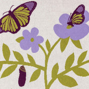 in2green Eco Baby Throws Baby Butterfly - Cotton Sustainable Knit Floral Blanket 601570195020 BB02BU1