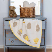 in2green Eco Baby Throws Baby Chicks - Cotton Sustainable Knit Animal Blanket 601570195013 BB02CH1