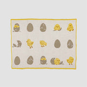 in2green Eco Baby Throws Baby Chicks - Cotton Sustainable Knit Animal Blanket 601570195013 BB02CH1