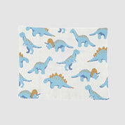 Baby Cotton Knit Blanket - Dinosaur