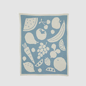 Baby Cotton Knit Blanket - Picnic