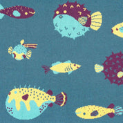 in2green Eco Baby Throws Baby Puffer Fish - Cotton Sustainable Knit Animal Blanket 601570195303 BB02PFF1