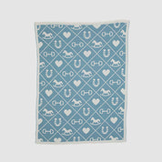 Baby Cotton Knit Blanket - Pony Quilt