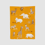 in2green Eco Baby Throws Baby Safari  - Cotton Sustainable Knit Animal Blanket 601570194993 BB02SF1