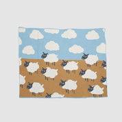 Baby Cotton Knit Blanket - Sheep