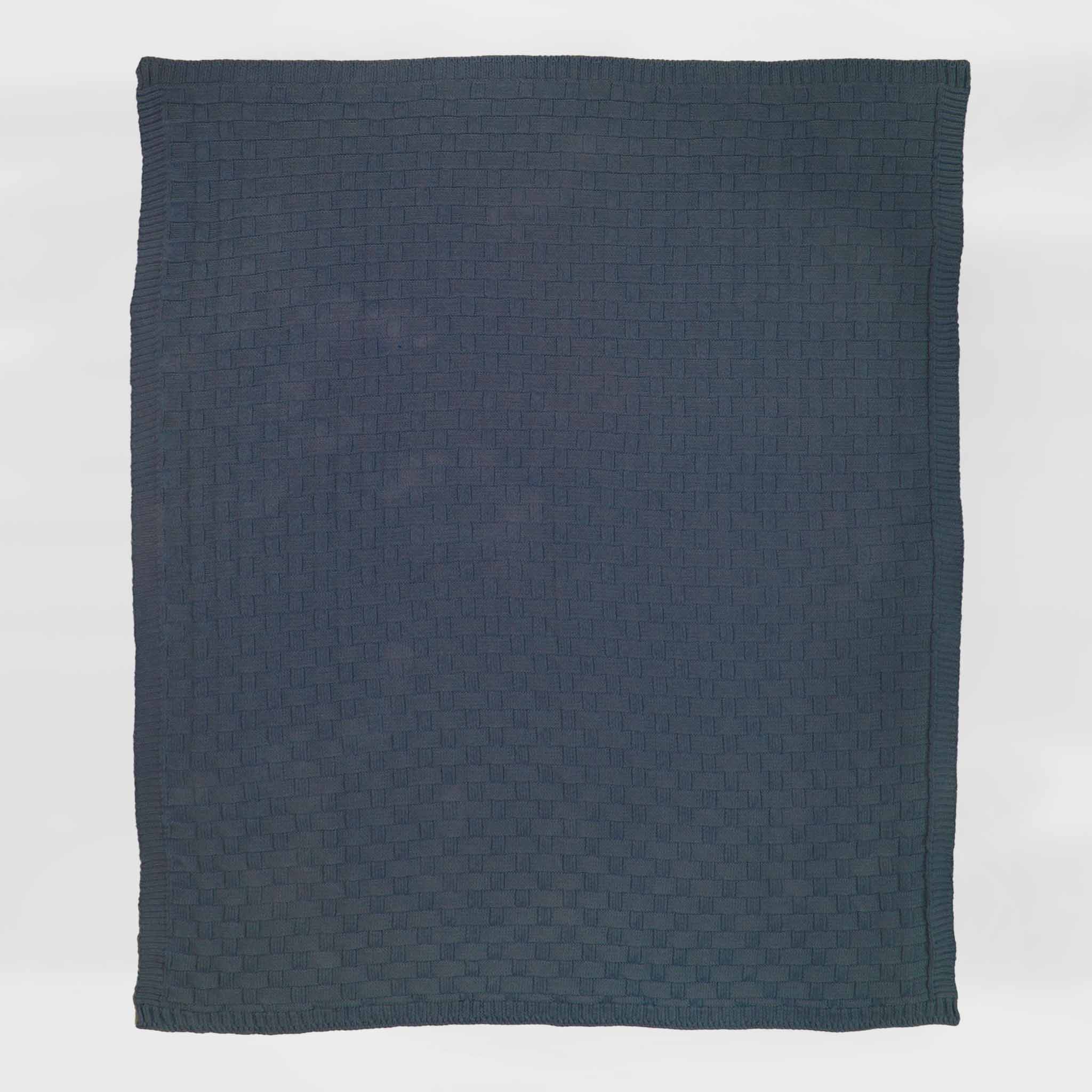 in2green Eco Throw Textured Sustainable Knit Throw Blanket - Basketweave 601570194511 BL01TBW2