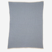 in2green Eco Throw Cotton Sustainable Knit Geometric Throw Blanket - Block Lines 601570194696 BL01TBL1