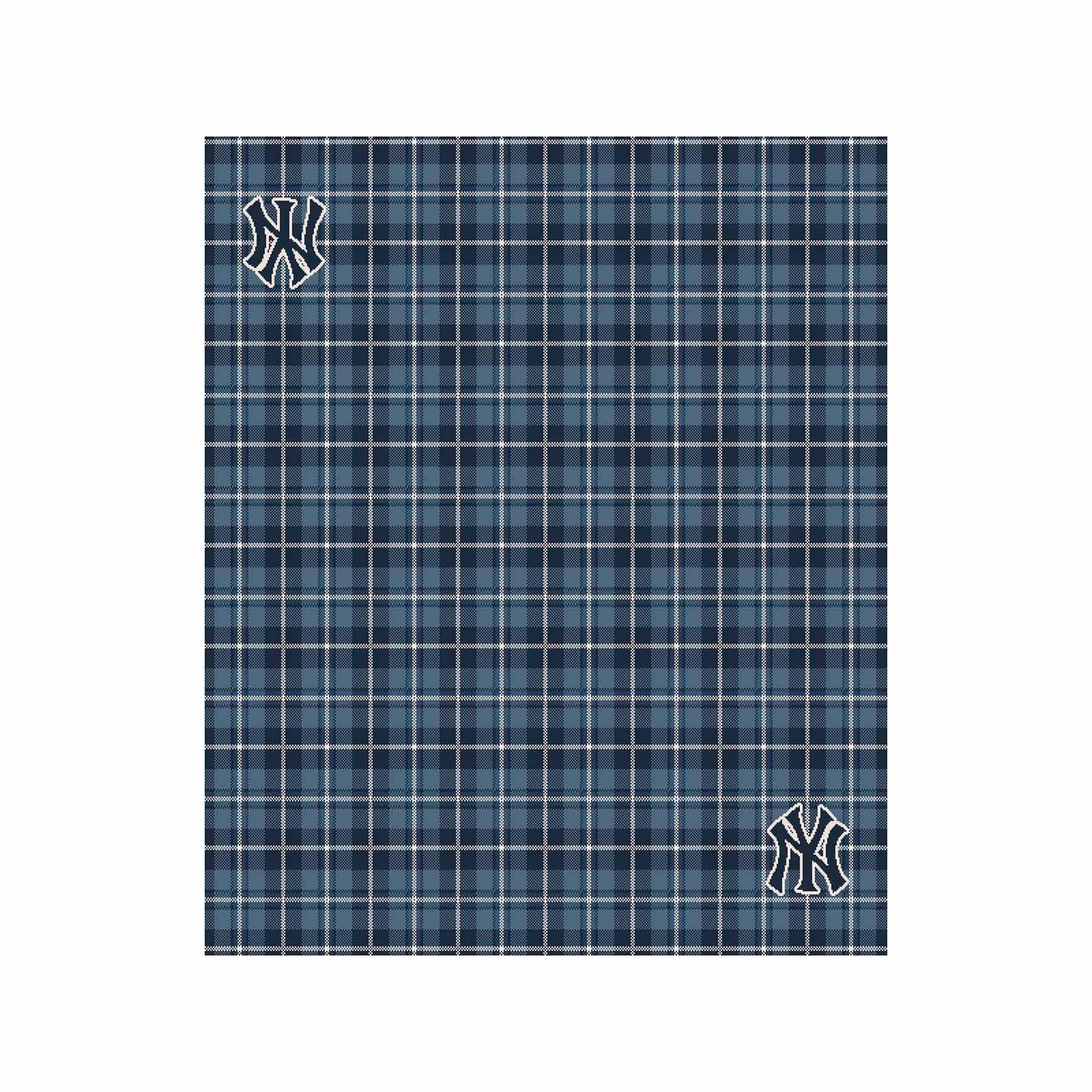 In2Green Swatch Custom Logo Blanket: Personalized Corporate Gift - Cabin Plaid Pattern