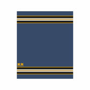 In2Green Swatch Custom Logo Blanket: Personalized Corporate Gift - Camp Stripe Pattern