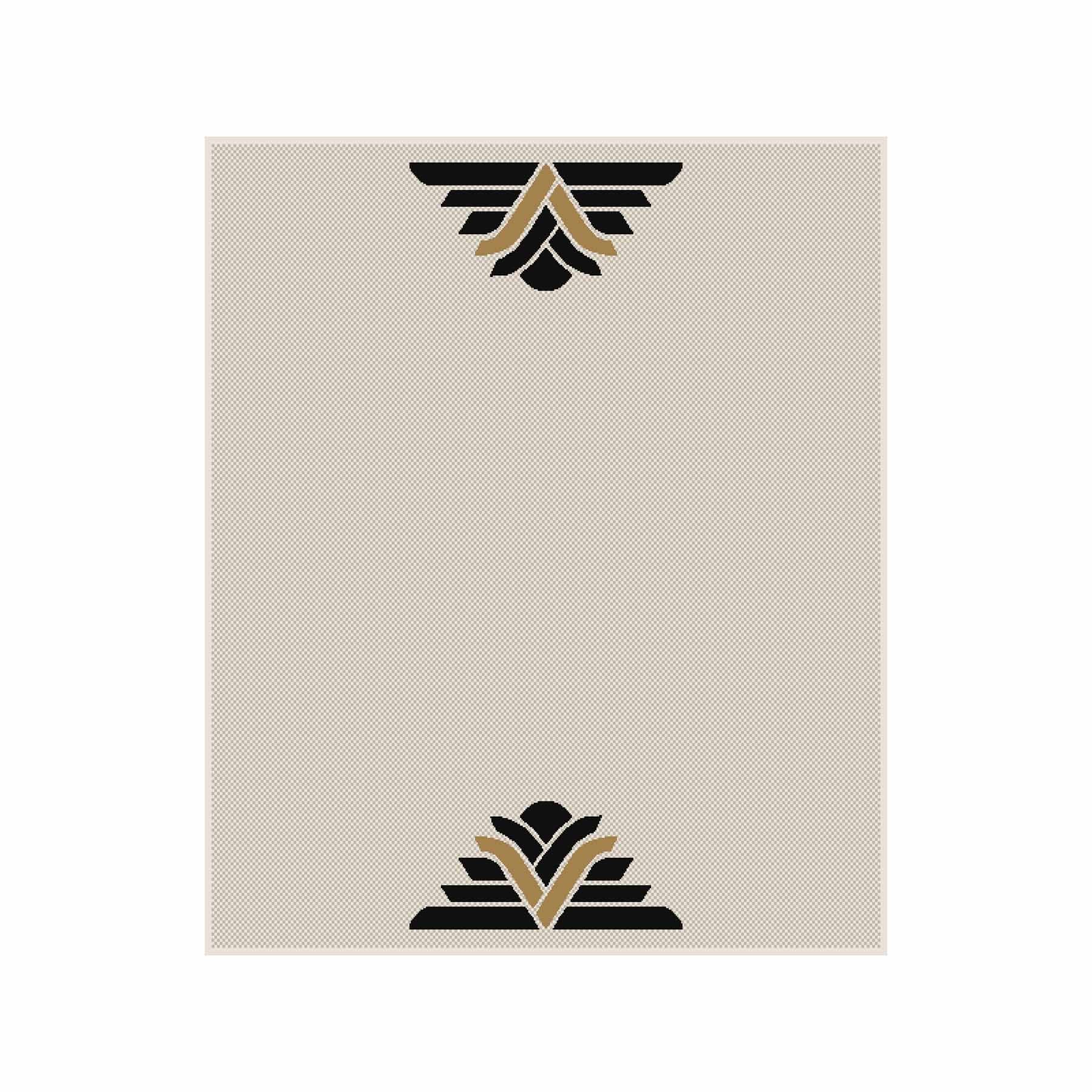 In2Green Swatch Custom Logo Blanket: Personalized Corporate Gift - Checkerboard Pattern