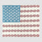 in2green Eco Throw Coastal Flag  - Cotton Sustainable Knit Flag/Americana Throw Blanket 601570195129 BL01CAF1