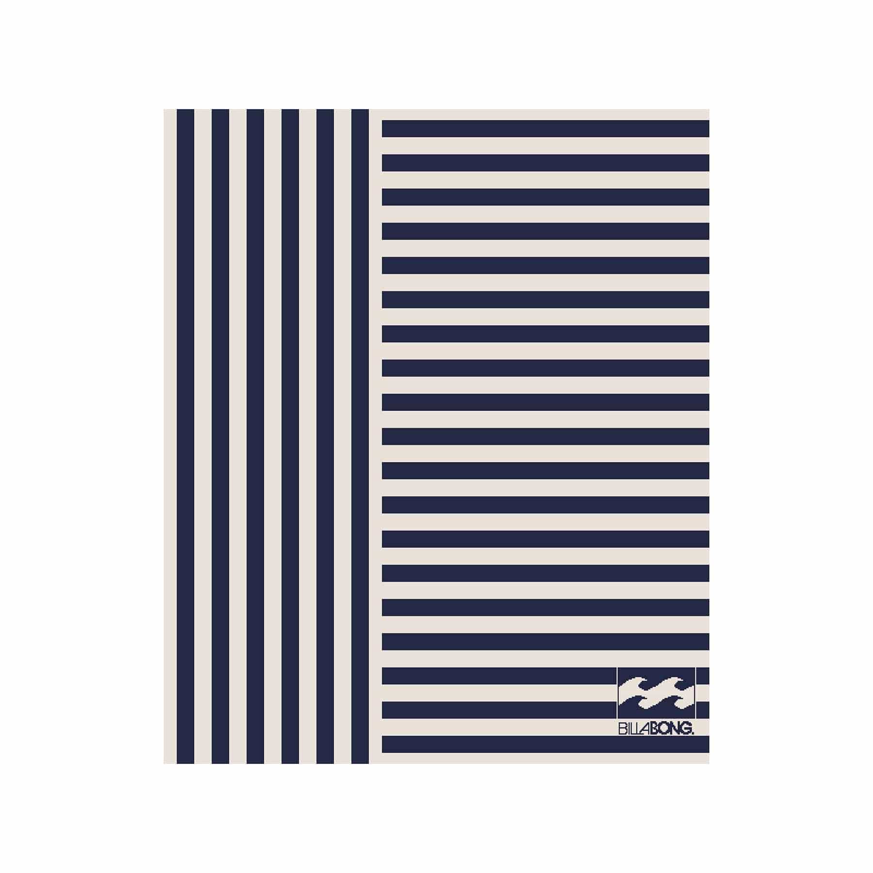 In2Green Swatch Custom Logo Blanket: Personalized Corporate Gift - Coastal Stripe Pattern