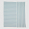 In2Green Eco Throw Cotton Sustainable Knit Throw Blanket - Coastal Stripes 601570193286 BL01CST2