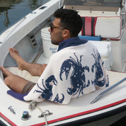 in2green Eco Throw Crab Throw Blanket 753275975596 BL01CR2