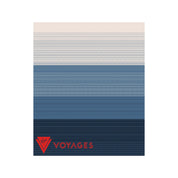 In2Green Swatch Custom Logo Blanket: Personalized Corporate Gift - Digital Ombre Pattern