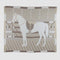 In2Green Eco Throw Cotton Sustainable Knit Patterned | Stripes Throw Blanket - Equestrian Cheval 601570193910 BL01ECH2